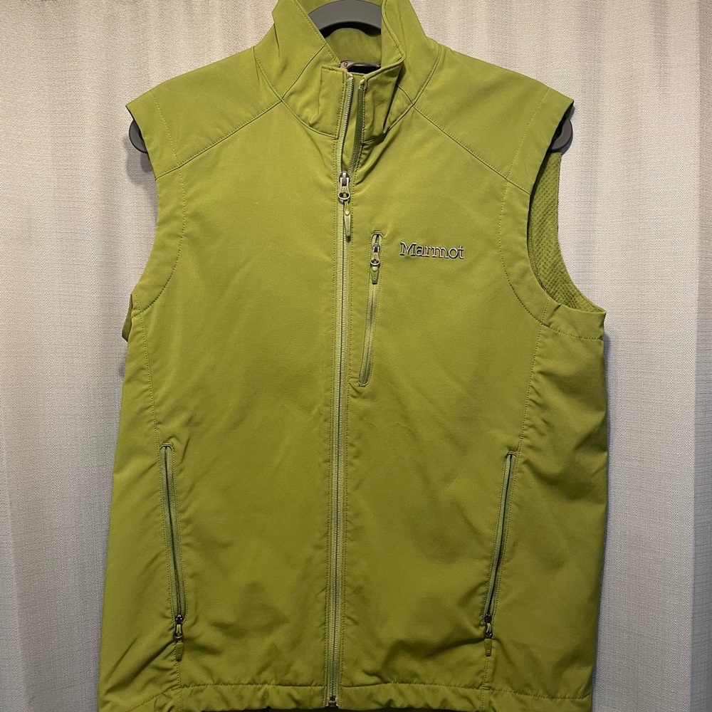 Marmot vest olive green